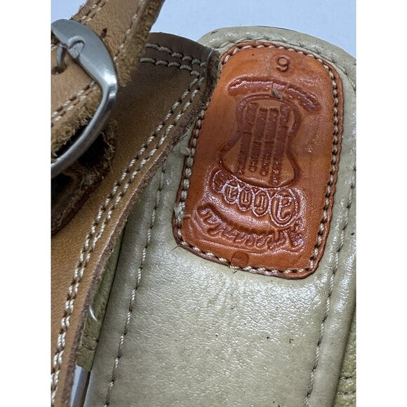 Authentic Mexican Huaraches Women's Sz 9 Multicolor Leather Shoes Sandals Buckle - Picture 7 of 8